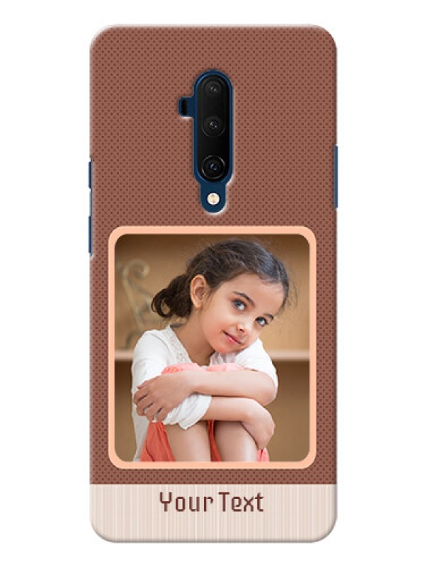 Custom Oneplus 7T Pro Phone Covers: Simple Pic Upload Design