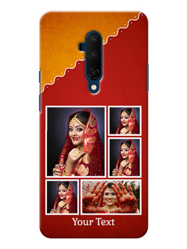 Custom Oneplus 7T Pro customized phone cases: Wedding Pic Upload Design