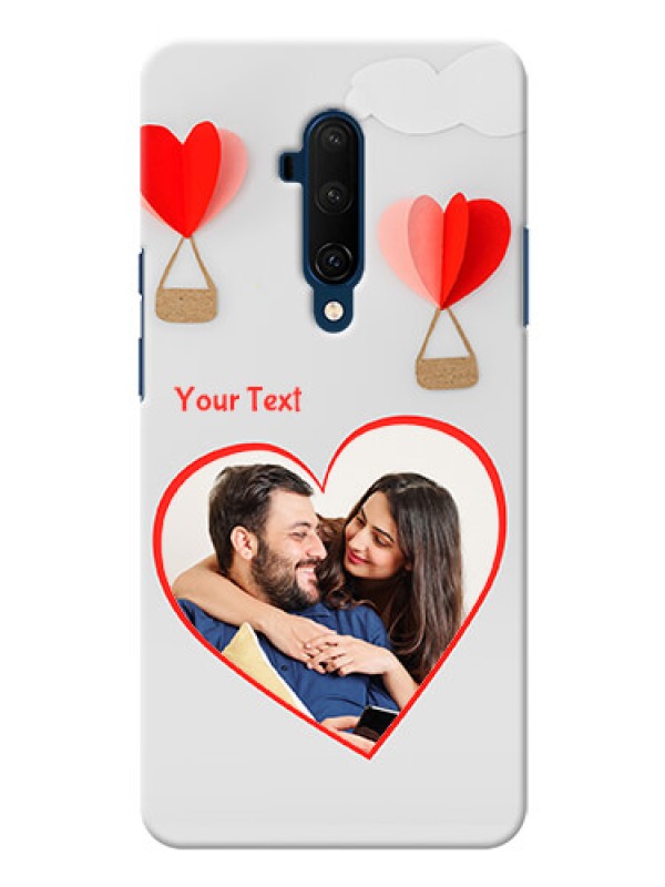 Custom Oneplus 7T Pro Phone Covers: Parachute Love Design