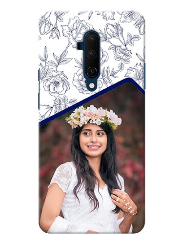 Custom Oneplus 7T Pro Phone Cases: Premium Floral Design