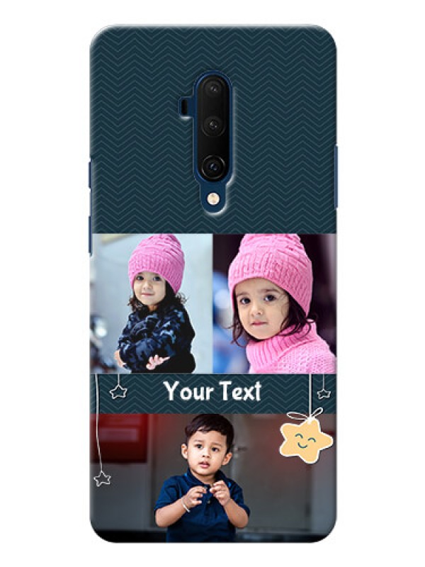 Custom Oneplus 7T Pro Mobile Back Covers Online: Hanging Stars Design