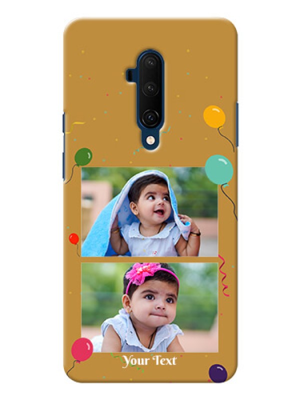 Custom Oneplus 7T Pro Phone Covers: Image Holder with Birthday Celebrations Design