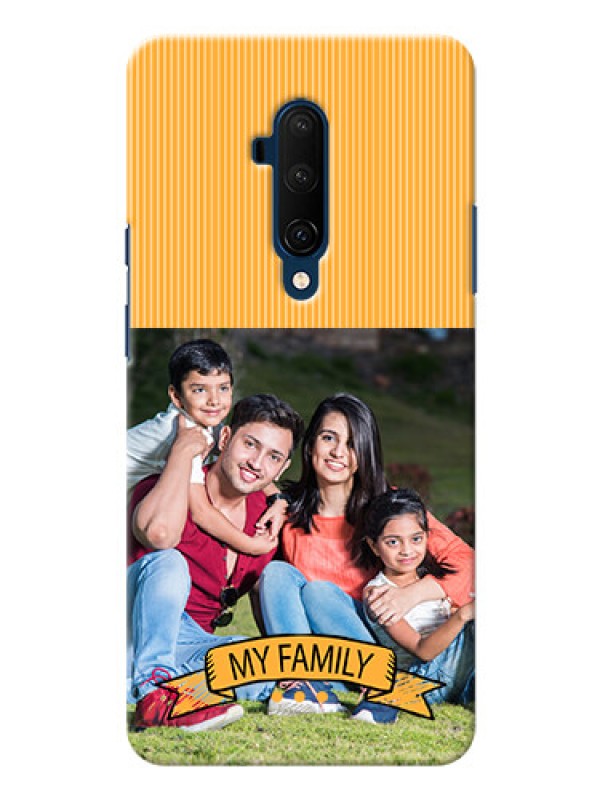 Custom Oneplus 7T Pro Personalized Mobile Cases: My Family Design