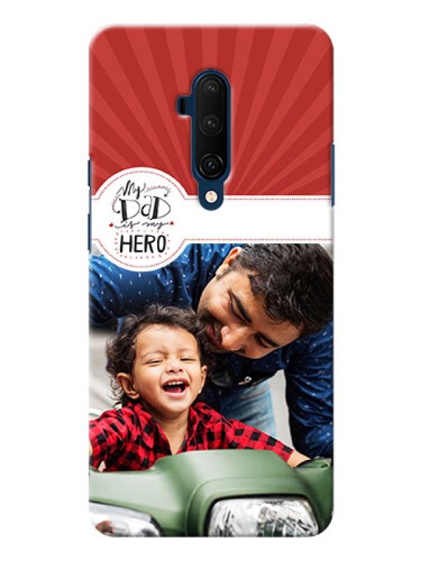 Custom Oneplus 7T Pro custom mobile phone cases: My Dad Hero Design