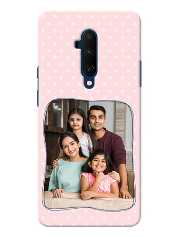 Custom Oneplus 7T Pro Personalized Phone Cases: Family with Dots Design