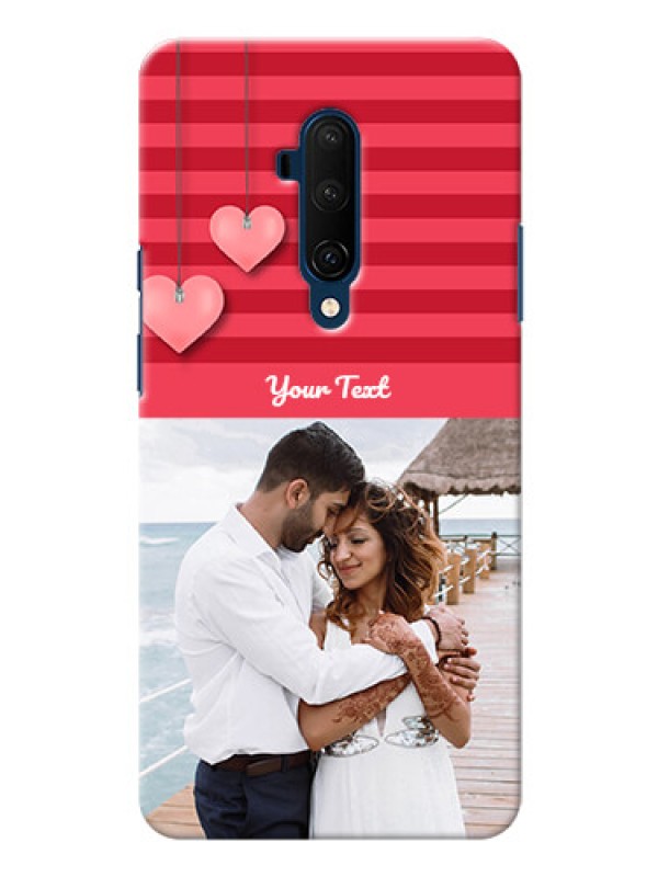 Custom Oneplus 7T Pro Mobile Back Covers: Valentines Day Design