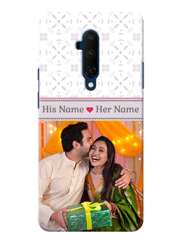 Custom Oneplus 7T Pro Phone Cases with Photo and Ethnic Design
