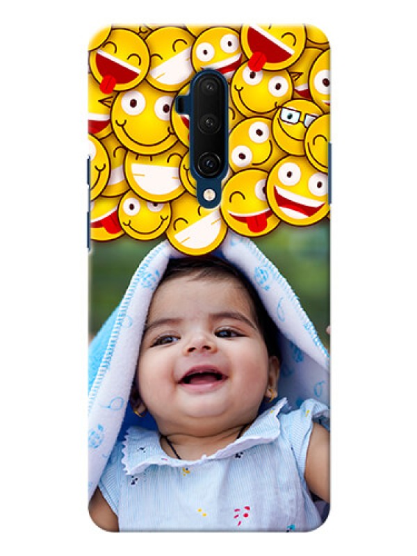 Custom Oneplus 7T Pro Custom Phone Cases with Smiley Emoji Design