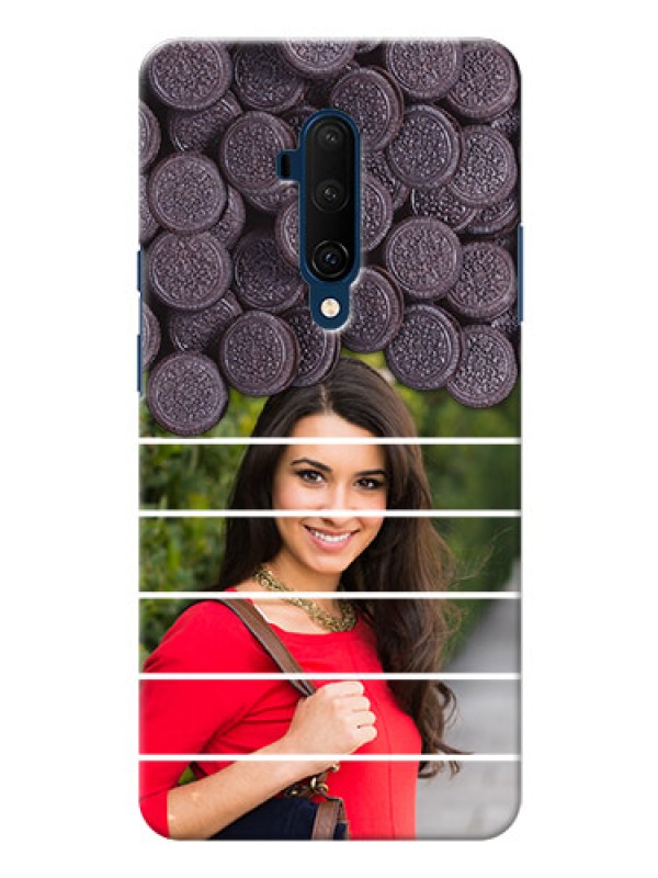 Custom Oneplus 7T Pro Custom Mobile Covers with Oreo Biscuit Design