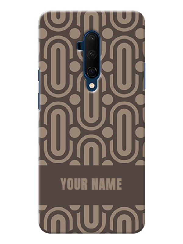 Custom OnePlus 7T Pro Custom Phone Covers: Captivating Zero Pattern Design
