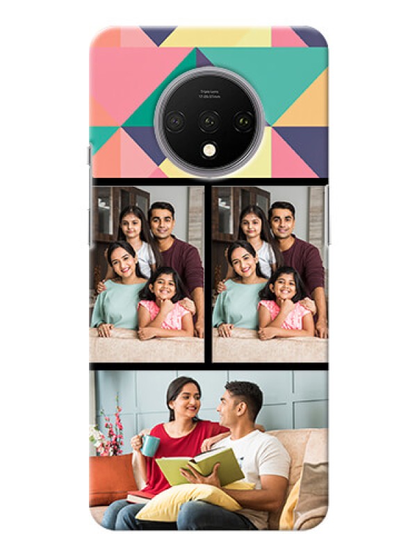 Custom Oneplus 7T personalised phone covers: Bulk Pic Upload Design