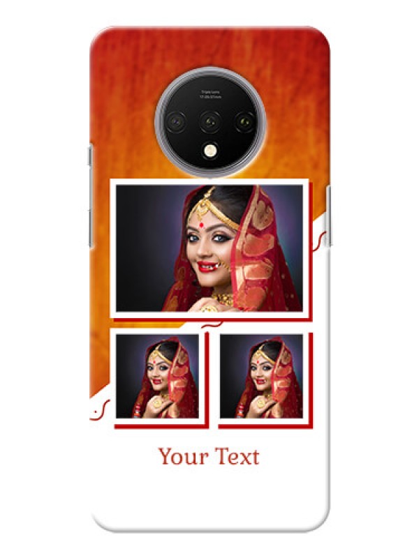 Custom Oneplus 7T Personalised Phone Cases: Wedding Memories Design  