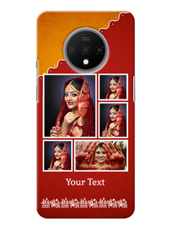 Custom Oneplus 7T customized phone cases: Wedding Pic Upload Design