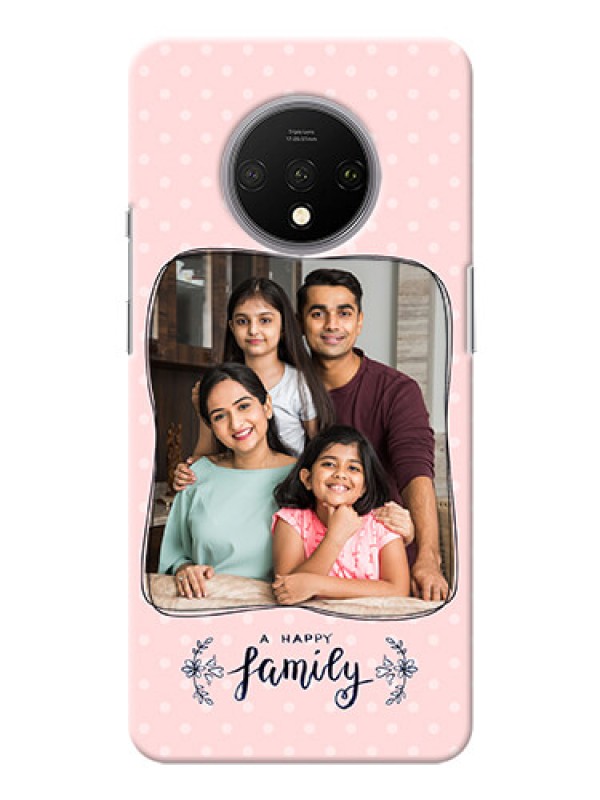 Custom Oneplus 7T Personalized Phone Cases: Family with Dots Design