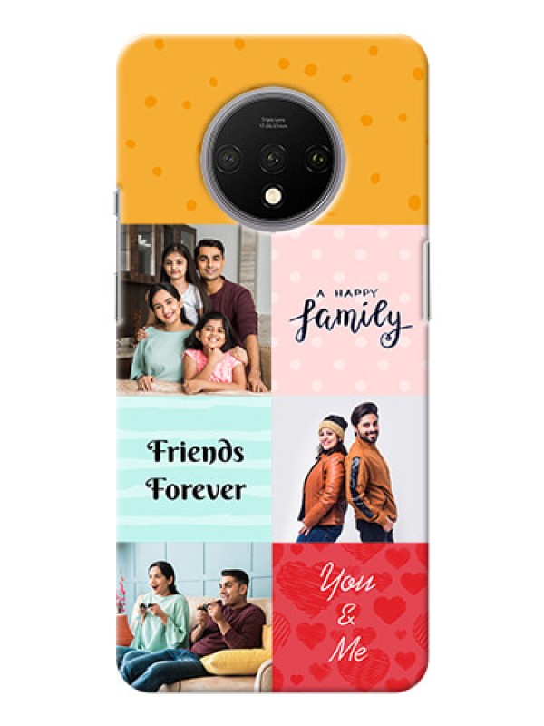 Custom Oneplus 7T Customized Phone Cases: Images with Quotes Design