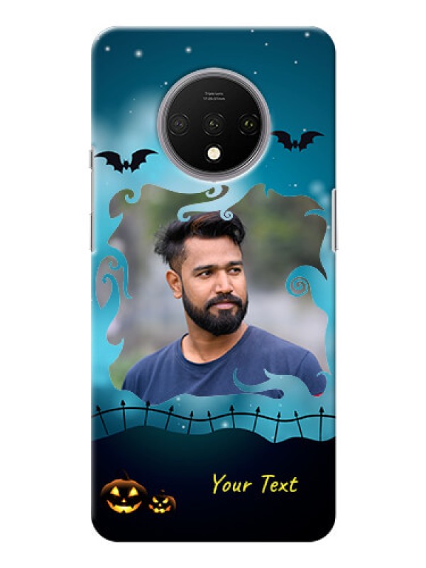 Custom Oneplus 7T Personalised Phone Cases: Halloween frame design