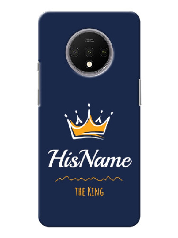 Custom Oneplus 7T King Phone Case with Name