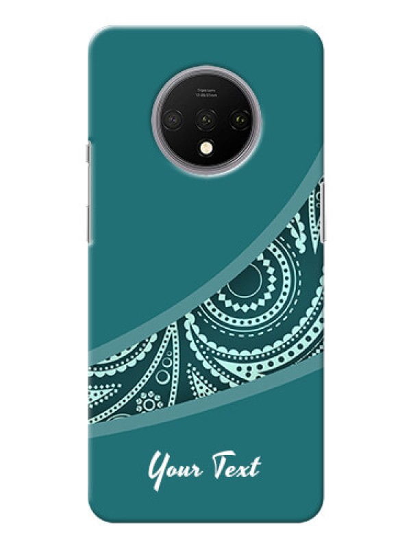 Custom OnePlus 7T Custom Phone Covers: semi visible floral Design