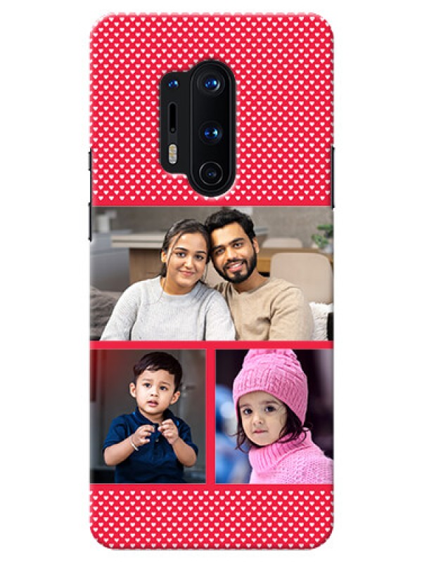 Custom OnePlus 8 Pro mobile back covers online: Bulk Pic Upload Design