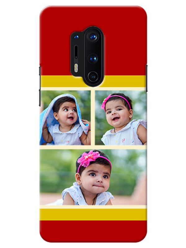 Custom OnePlus 8 Pro mobile phone cases: Multiple Pic Upload Design