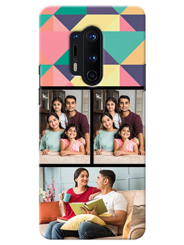 Custom OnePlus 8 Pro personalised phone covers: Bulk Pic Upload Design
