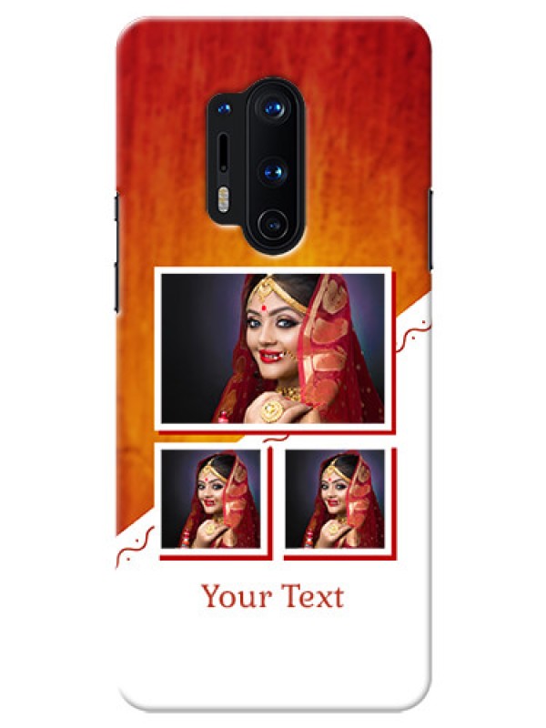 Custom OnePlus 8 Pro Personalised Phone Cases: Wedding Memories Design  