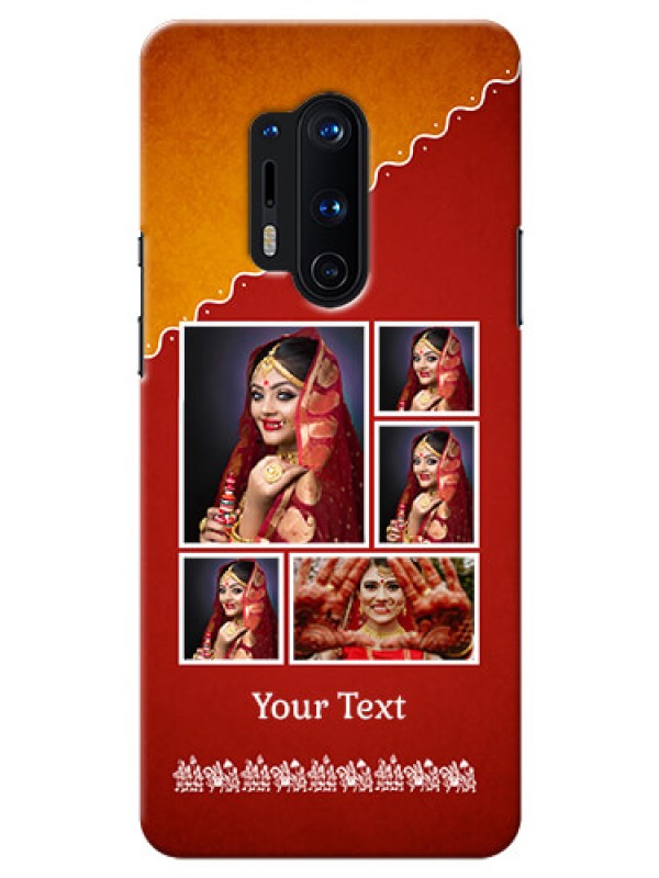 Custom OnePlus 8 Pro customized phone cases: Wedding Pic Upload Design