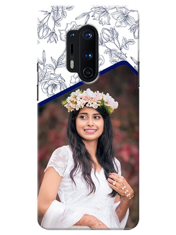 Custom OnePlus 8 Pro Phone Cases: Premium Floral Design