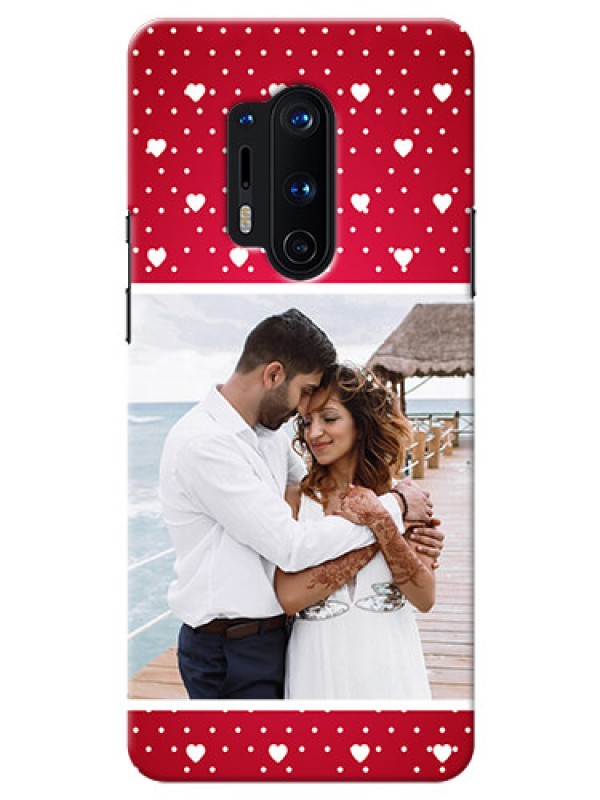 Custom OnePlus 8 Pro custom back covers: Hearts Mobile Case Design