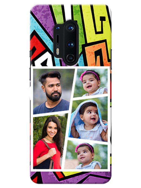 Custom OnePlus 8 Pro Personalized Mobile Cases: graffiti pattern Design