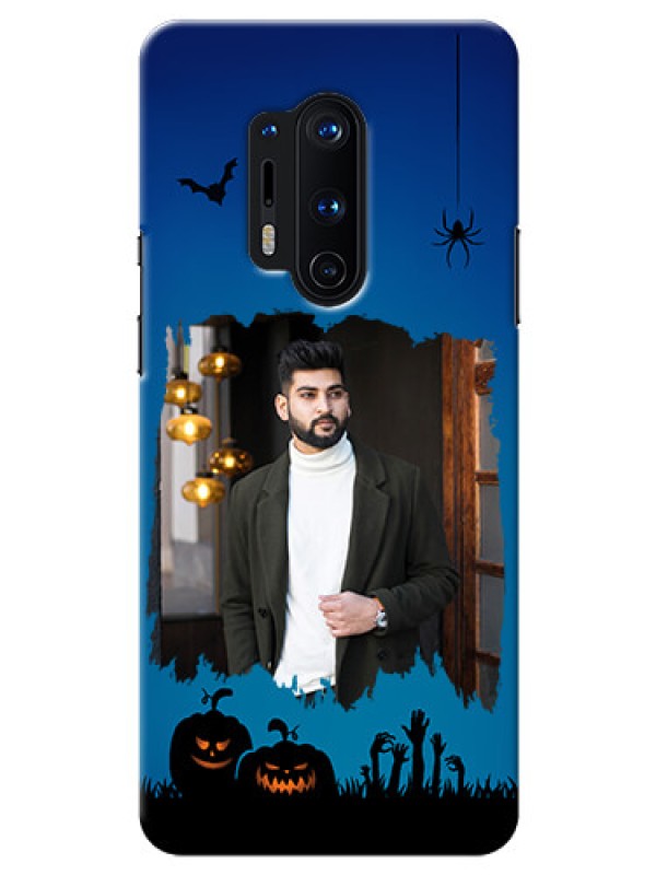 Custom OnePlus 8 Pro mobile cases online with pro Halloween design 