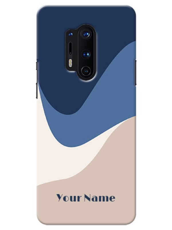 Custom OnePlus 8 Pro Back Covers: Abstract Drip Art Design