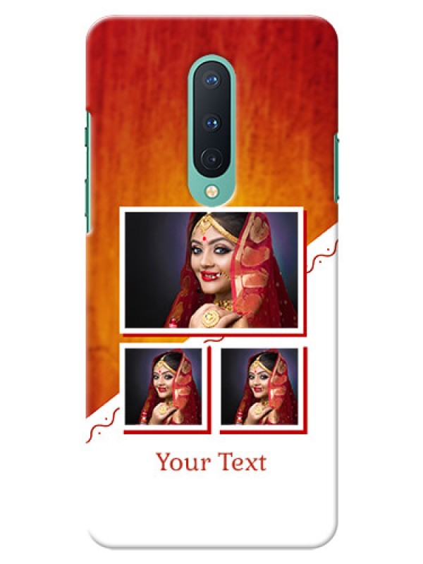 Custom OnePlus 8 Personalised Phone Cases: Wedding Memories Design  