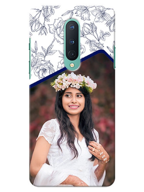 Custom OnePlus 8 Phone Cases: Premium Floral Design