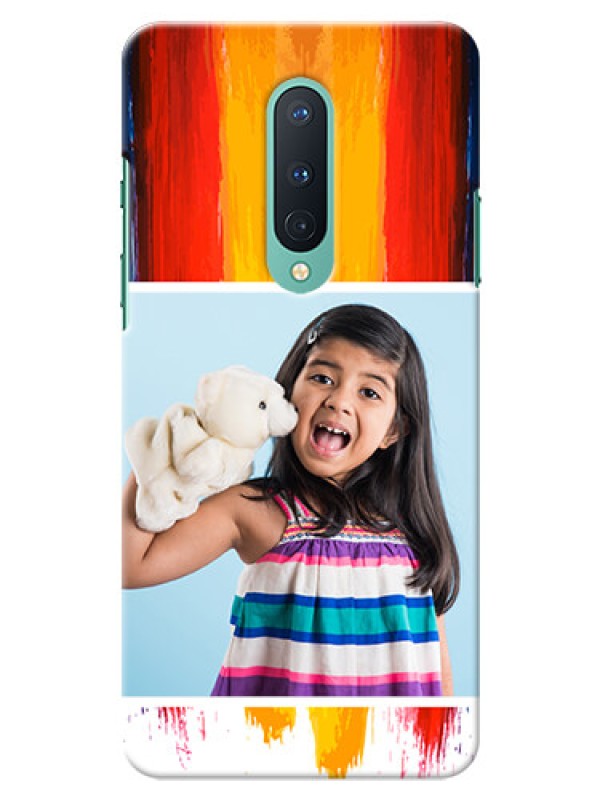 Custom OnePlus 8 custom phone covers: Multi Color Design