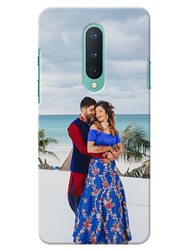 Custom OnePlus 8 Custom Mobile Cover: Upload Full Picture Design