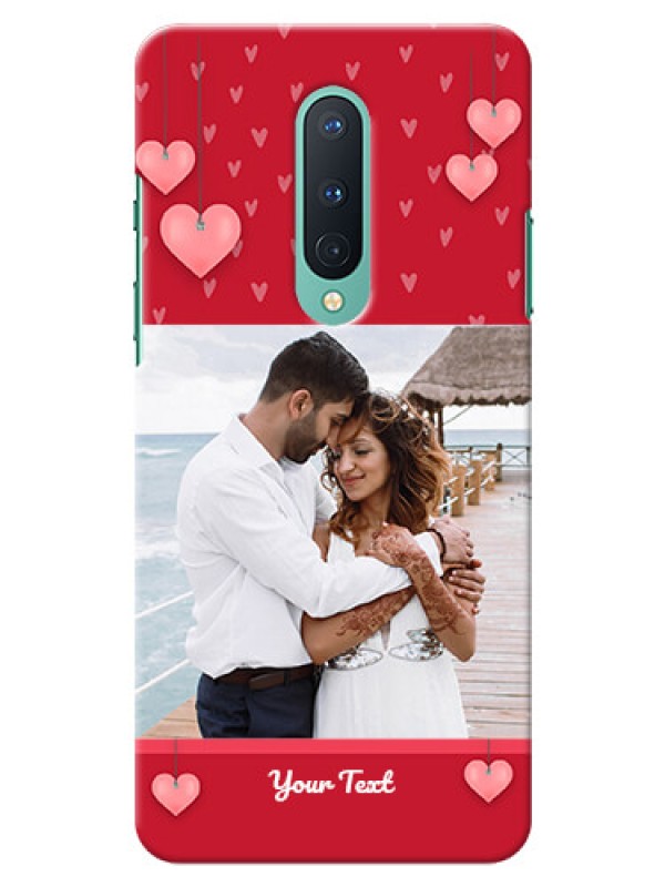 Custom OnePlus 8 Mobile Back Covers: Valentines Day Design