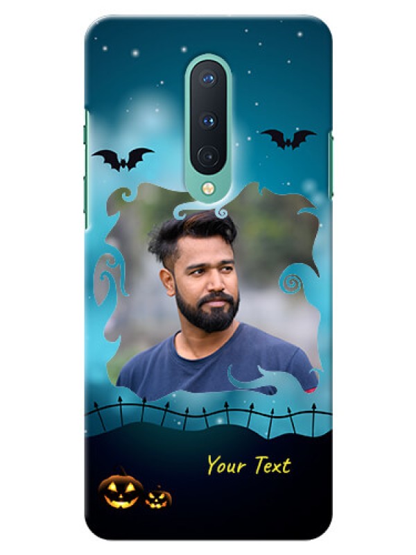 Custom OnePlus 8 Personalised Phone Cases: Halloween frame design