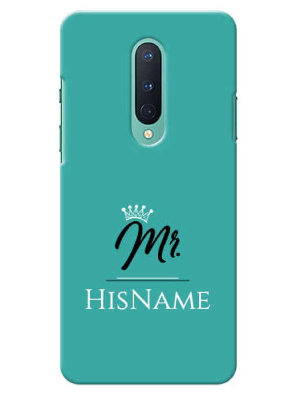 Custom OnePlus 8 Custom Phone Case Mr with Name