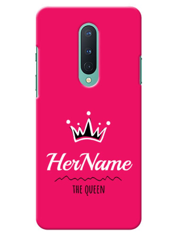 Custom OnePlus 8 Queen Phone Case with Name