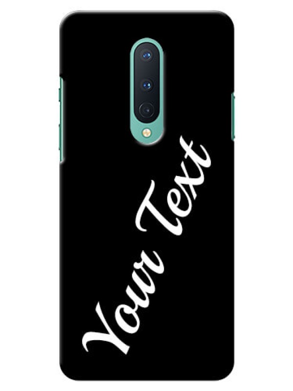 Custom OnePlus 8 Custom Mobile Cover with Your Name