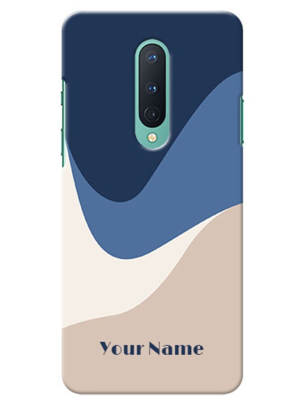 Custom OnePlus 8 Back Covers: Abstract Drip Art Design