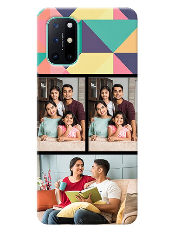 Custom OnePlus 8T personalised phone covers: Bulk Pic Upload Design