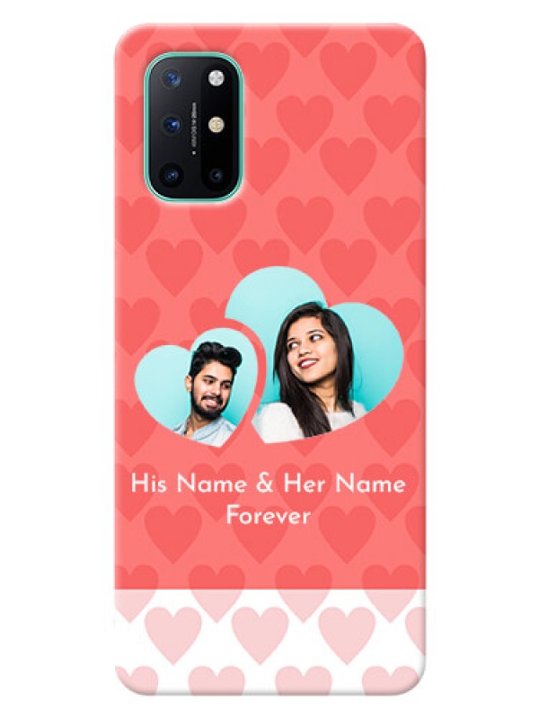 Custom OnePlus 8T personalized phone covers: Couple Pic Upload Design
