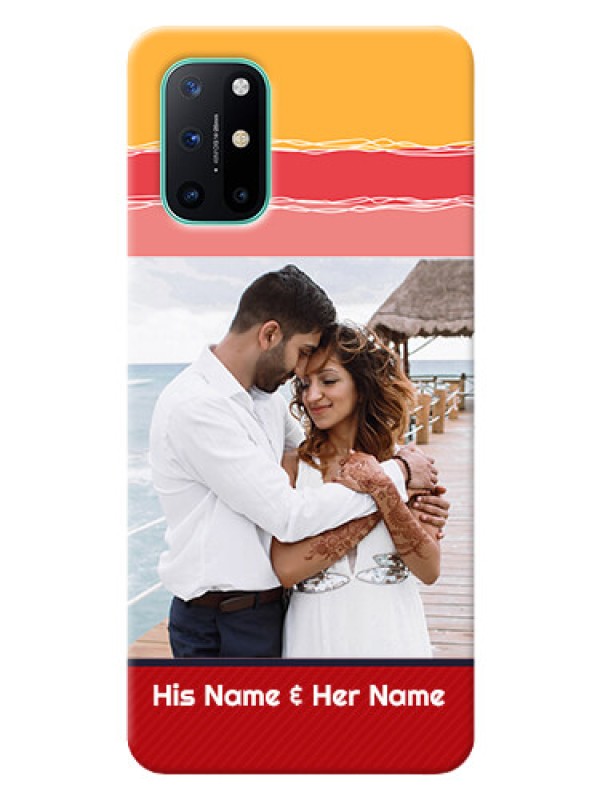 Custom OnePlus 8T custom mobile phone covers: Colorful Case Design
