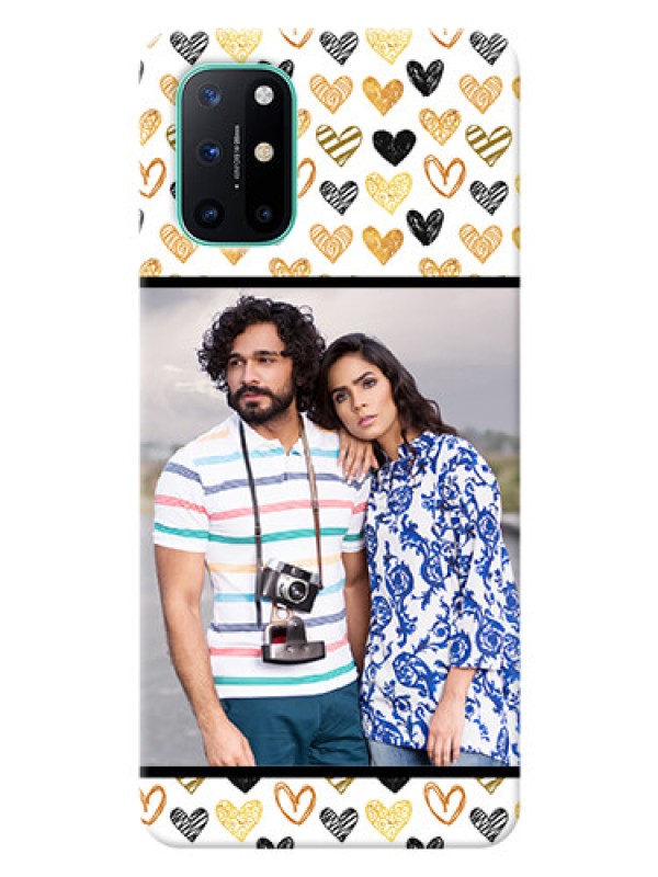 Custom OnePlus 8T Personalized Mobile Cases: Love Symbol Design