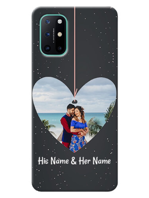 Custom OnePlus 8T custom phone cases: Hanging Heart Design