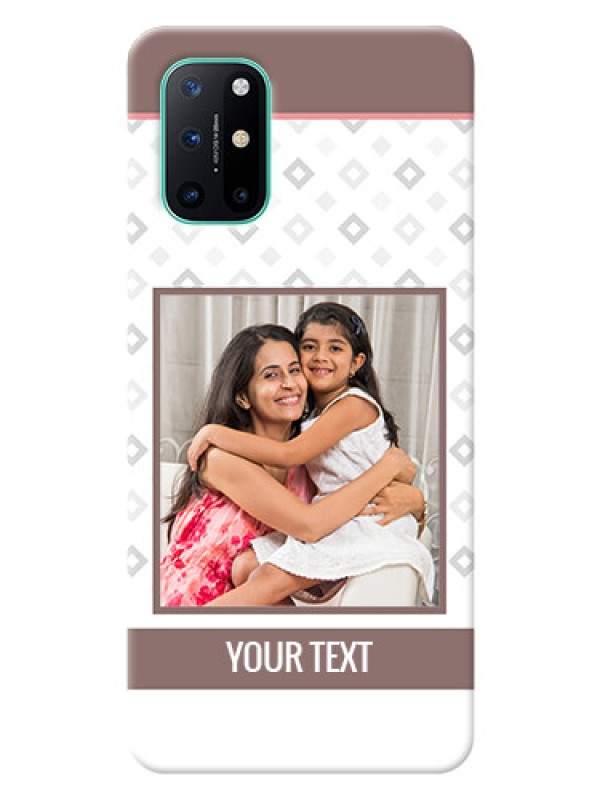 Custom OnePlus 8T custom back covers: Simple Diamond Design