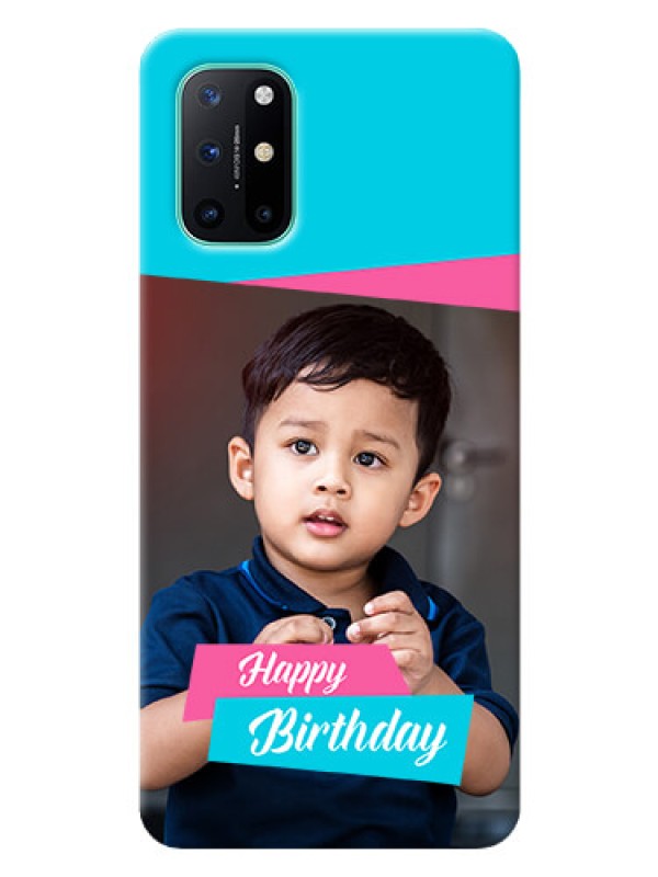 Custom OnePlus 8T Mobile Covers: Image Holder with 2 Color Design