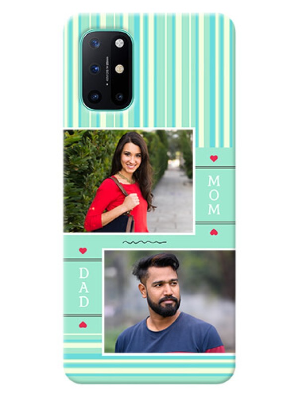 Custom OnePlus 8T custom mobile phone covers: Mom & Dad Pic Design